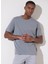 Brooks Brothers Bisiklet Yaka Gri Erkek T-Shirt BBSP23MTS002 3