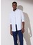Regular Fit Klasik Yaka Beyaz Erkek Gömlek BBSP23MSH086 2