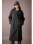 Su Geçirmez Oversize Fit Kaşe Kaban A0915AX23WN 1