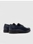 Toka Detaylı Bağcıksız Loafer Ayakkabı 466M1298 Lacivert 3