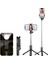Akıllı Telefonlar İçin Tripod Kendinden Işıklı Ultra Hafif 360 Derece Dönebilen Başlık Android ve iPhone ile uyumlu Katlanabilir Video Kaydı için Sabitleyici G4 (Model G4) 1
