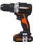 WX352 20VOLT/2.0AH Li-Ion Çift Akülü Kömürsüz Profesyonel Şarjlı Darbeli Matkap 2
