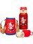 Sweet Ruı 500ML Çift Kapaklı ve Pipetli Karikatür Paslanmaz Çelik Termos Bardak (Yurt Dışından) 1