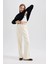 A0954AX/ER233 Defacto Kadın Eşofman Alt Ecru 1