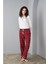 24561 Kadın Flanel Patlı Ekose Pijama Takım 3