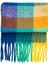 Şal Püsküllü Yumuşak Dokulu Çok Renkli 2