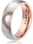 Moda Çift Yüzük Rose Gold-Kadın Tarzı (Taşlı Set) (Yurt Dışından) 1