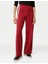 Şerit Detaylı Wide Leg Örme Pantolon 3