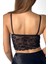 Kadın Siyah Dantelli Şık Bralet 3