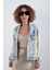 Mavi Bej Garnili Denim Ceket 1