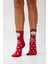 Yılbaşı Soket Çorap Kırmızı 1