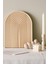 Bohem Oval Bambu Kahve ve Dekoratif Sunum Tepsisi 32 cm 1