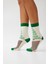 Yılbaşı Soket Çorap Ekru 1