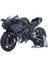 Kawasaki H2R Metal Motosiklet Sesli ve Işıklı 1/9 (Yurt Dışından) 1