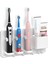 Fırçalar Simpletome Stick-On Elektrikli Diş Fırçası Tutucu Duvara Monte Jilet Askı Banyo Organizatör Abs (Beyaz) (Yurt Dışından) 1