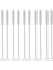 Fırçalar Straw Fırça Temizleyici 10" Naylon Tüp Temizleyici Şişe Fırça Temizleme Seti 10'lu (Yurt Dışından) 1