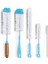 Fırçalar Bottle Brush Cleaner Set 5'li - Uzun Su Şişesi ve Pipet Temizleme Fırçası - Mutfak Tel Fırça Seti (Yurt Dışından) 1