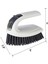 Fırçalar Ovma Fırçası - Banyo, Duşlar, Fayanslar, Dikişler, Lavabolar Için Temizleme Fırçası, Çok Amaçlı Ağır Hizmet Ovma Fırçası (2 Paket) (Yurt Dışından) 2