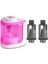 8005PINK-2BLADE Tenwin Taşınabilir Elektrikli/manuel 2'si 1 Arada Kalemtıraş Otomatik Kalemtıraş Çocuklar Yetişkinler Otomatik Kalemtıraş Kırtasiye (Yurt Dışından) 1