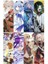 Stil 14 8 Adet Genshin Etki Oyunu Anime Kitap Ayracı Su Geçirmez Şeffaf Pvc Plastik Kitap Ayracı (Yurt Dışından) 2