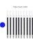 10 Adet Mavi Yedekler Haile Çok Renkli Kalem 6 In 1 Tükenmez Kalem 5 Renk Tükenmez Kalemler Dolum ve 0.5mm Mekanik Kurşun Kalem Kurşun Ofis Okul Kırtasiye (Yurt Dışından) 1