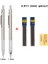 0.9mm 1.3mm Kalem Mekanik Kurşun Kalem Seti 0.3 0.5 0.7 0.9 1.3 2.0mm Tam Metal Sanat Çizim Boyama Otomatik Kurşun Kalem Ofis Okul Kaynağı (Yurt Dışından) 1