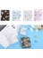A-Beyaz 13 Renk Yaratıcı 3 Delik Papatya Çiçek Gevşek Yaprak Dolum Defter Kapağı Mini El Hesabı Günlüğü Bağlayıcı Kitap Kırtasiye (Yurt Dışından) 2