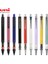 M5-452 Mavi 1 Adet Unı M5-559 /450 0.5mm Ilkokul Öğrencileri Sürekli Yazma Kuru Toga Dönen Çift Hızlı Mekanik Kurşun Kalem 0.3mm (Yurt Dışından) 2