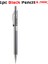1 Siyah Kalem 0.7mm Deli Metal Mekanik Kurşun Kalem Çizim Için 0.5mm 0.7mm Portaminas Механический Карандаш Okul Öğrenci Sanat Kırtasiye Malzemeleri (Yurt Dışından) 1