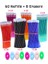 68 Adet 6 Yedek Set 68 Adet/takım 0.35MM Kawaii Silinebilir Kalemler Yazma Kız Hediyeler Için Sevimli Ayı Jel Kalem Ofis Aksesuarları Okul Malzemeleri Kırtasiye (Yurt Dışından) 1