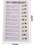Rv Kontrol Listesi Çok Amaçlı Duvara Asılan Kontrol Listesi Not Panoları Ayarlanabilir Işlerim Yapılacaklar Listesi Pad Rv Ev Duvarı Okul Sınıfı Için 5'' x 8'' (Yurt Dışından) 3