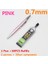 0.7mm Pembe Sevimli Mini Metal Kalem 0.7/0.5mm Siyah Sarı Pembe Mavi Kısa Öğrenci Yazma Mekanik Otomatik Kalem ile 30 Adet Yedekler (Yurt Dışından) 1