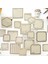 Stil 6 100 Adet Retro Kolaj Etiket Malzemesi Kağıt Not Önemsiz Dergisi Planlayıcısı Scrapbooking Vintage Damga Çerçeve Dekoratif Dıy Kraft El Işi Kağıdı (Yurt Dışından) 2