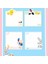 4 Renk 4 Adet 4 Adet Deli BT100 Looney Tunes Bugs Bunny Pad Notlar Yapışkan Not Yapışkanlı Kawaii Bloknot Ofis Okul Kırtasiye (Yurt Dışından) 3