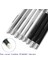 0.7mm Gümüş Set Kawaii Sanat Boyama Mekanik Kurşun Kalemler 0.3 0.5 0.7 0.9 1.3 2.0mm Çizim Kalem Seti Siyah Gümüş Metal Kalem Sevimli Okul Malzemeleri (Yurt Dışından) 5