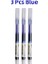 3 Mavi 5/10 Adet Sınav Imza Tükenmez Kalem 0.5mm Siyah Mavi Mürekkep Yüksek Kapasiteli Jel Kalemler Yazma Okul Ofis Kırtasiye Malzemeleri (Yurt Dışından) 1