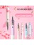 4404 4 Adet 0.5mm 4 Adet Mg Sakura Çiçekleri Otomatik Kalem 0.5mm/0.7mm Pembe Hiçbir Kırık Dolum Mekanik Kurşun Kalemler Çocuklar Hediyeler Için Öğrenci Malzemeleri (Yurt Dışından) 2