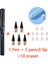 BLACK-16PCS 16 Pcs Infinity Kalem Seti 2b Sanat Kroki Aracı Ebedi Kalemler Sanat Okul Malzemeleri Öğrenci Kırtasiye (Yurt Dışından) 1