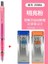 0.7 Pembe Set Japonya Zebra Delguard Mekanik Kurşun Kalem, 0.3mm/0.5mm/0.7mm Uçlar, Çizim Yazma Için Kurşun Kırılma Koruma Kalemi MA85 (Yurt Dışından) 1