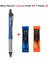 0.5mm Koyu Mavi Set Uni Kawaii Mekanik Kurşun Kalem Okul Kırtasiye Malzemeleri 0.3/0.5mm Çift Modlu Rotasyon Öğrenciler Anti-Kırık Çekirdek Otomatik Kalemler (Yurt Dışından) 1
