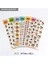 F 6 Adet/takım Dıy Kawaii Sevimli Çizim Pazar Planlayıcısı Kitap Günlüğü Süslemeleri Kırtasiye Çıkartmalar Pvc Şeffaf Scrapbooking (Yurt Dışından) 1