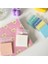 Pembe 50 Yaprak Şeffaf Yapışkan Notlar Kawaii Bloknot Günlük Yapılacaklar Listesi Not Kağıdı N Kez Çıkartmalar Kore Kırtasiye Ofis (Yurt Dışından) 5