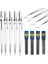 10 Kutu Yedekler-0.7mm Şeffaf Mekanik Kurşun Kalem 0.3, 0.5, 0.7, 0.9mm Kurşun Yedekler ile Eskiz Otomatik Kalemler Sanat Çizim Boyama Için Set (Yurt Dışından) 2