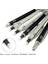 0.7mm Siyah Yeni Tam Metal Mekanik Kurşun Kalem 0.3 0.5 0.7 0.9 1.3 2.0mm Siyah Gümüş 2b Sanat Boyama Eskiz Kalemler Ofis Okul Malzemeleri (Yurt Dışından) 2