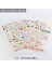 x 6 Adet/takım Dıy Kawaii Sevimli Çizim Pazar Planlayıcısı Kitap Günlüğü Süslemeleri Kırtasiye Çıkartmalar Pvc Şeffaf Scrapbooking (Yurt Dışından) 1
