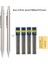 7 Adet 0.5mm Set Haile Tam Metal Mekanik Kalem Seti 0.3 0.5 0.7 0.9 1.3 2.0mm Hb Otomatik Kurşun Kalem, Sanat Çizim Yazma Sketchin (Yurt Dışından) 1