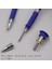 2.0 Plastik Set B Otomatik Mekanik Metal Kalem 0.3 0.5 0.7 0.9 1.3 2.0 mm Siyah Kurşun 12 Renk Dolum Sanat Resim Öğrenci Yazma Kaymaz Kılıf (Yurt Dışından) 2