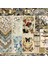 Stil 3 12 Yaprak Vintage Çiçek Hayvan Not Defteri Scrapbooking Arka Plan Kağıt Pedleri Bilinmeyen Dergisi Sanat El Yapımı Dekoratif Kağıt El Sanatları (Yurt Dışından) 3