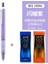 0.3 Mor Set Japonya Zebra Delguard Mekanik Kurşun Kalem, 0.3mm/0.5mm/0.7mm Uçlar, Çizim Yazma Için Kurşun Kırılma Koruma Kalemi MA85 (Yurt Dışından) 1