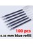 100 Adet Mavi 0.38 mm 100 Adet Jel Kalem Dolum 0.5mm Okul Için Kalemler Sevimli Kırtasiye Malzemeleri Sevimli Kalem Yavaş Yavaş Dolum Tükenmez Kalem Dolum Ofis Aksesuarları (Yurt Dışından) 1